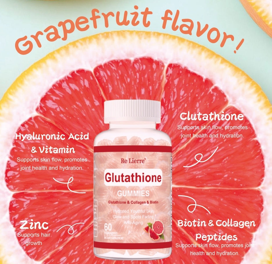 Glutathione Collagen Gummies Grapefruit Flavor