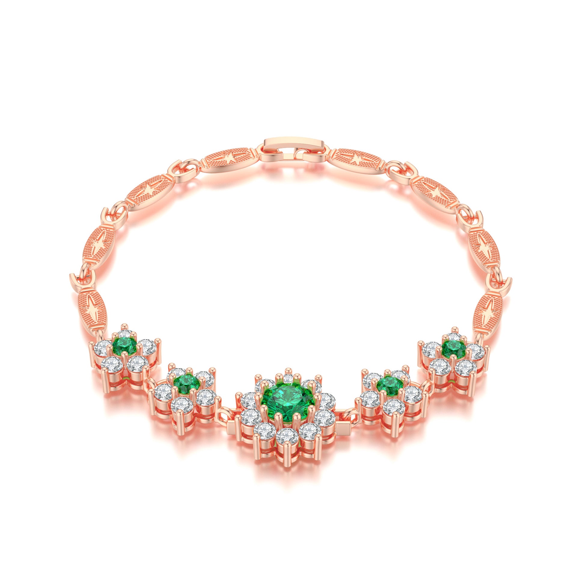 Fashion Simple Beautiful Zircon Exquisite Bracelet
