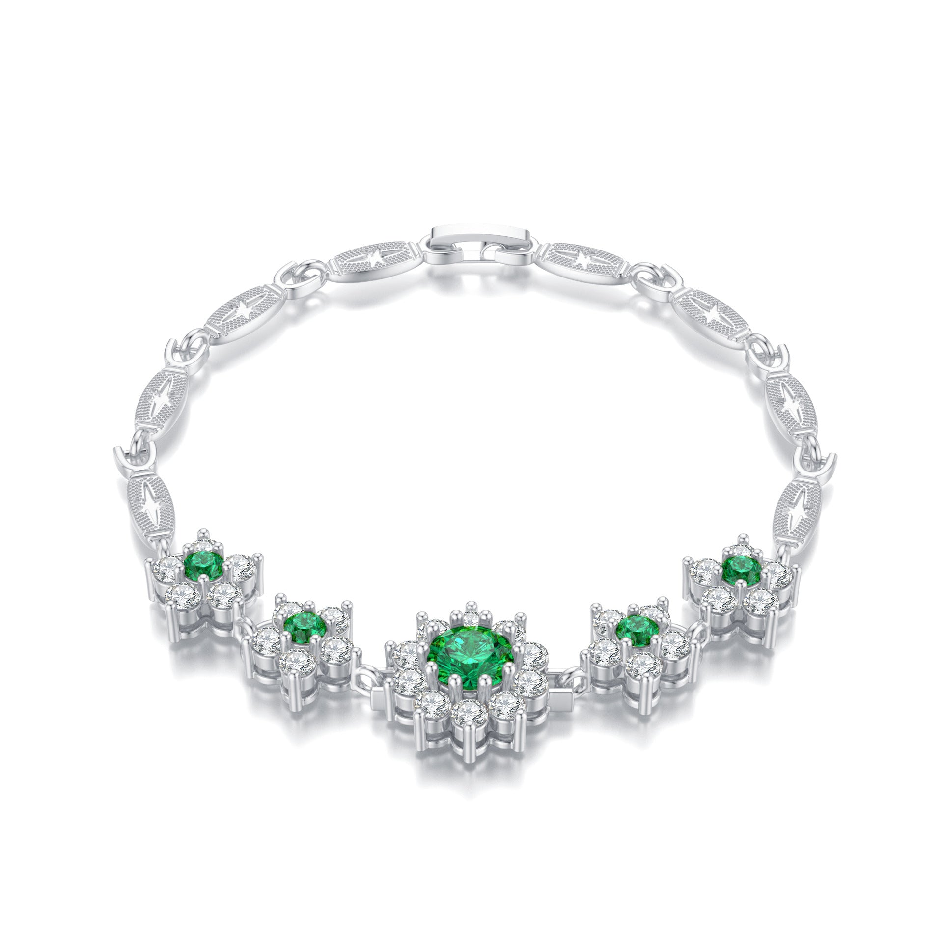 Fashion Simple Beautiful Zircon Exquisite Bracelet